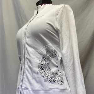 BCBG MAXAZRIA zip-up